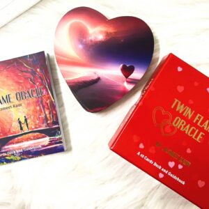 Twin flame oracle by Jasmeet Kaur- 40 cards deck with guidebook